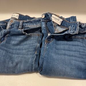 Abercrombie Kids Denim Pants (2 pairs sold together)